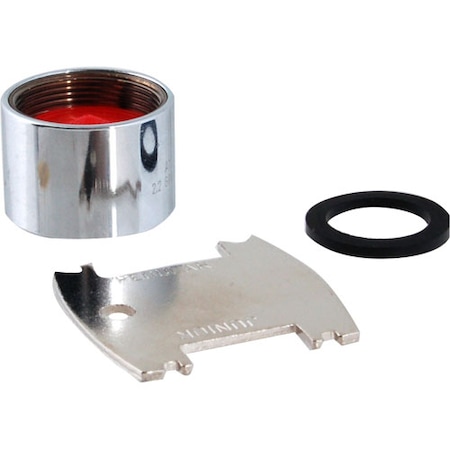 T&S Brass Aerator, 2.2Gpm, Vandal Resist For - Part No 199-06 199-06